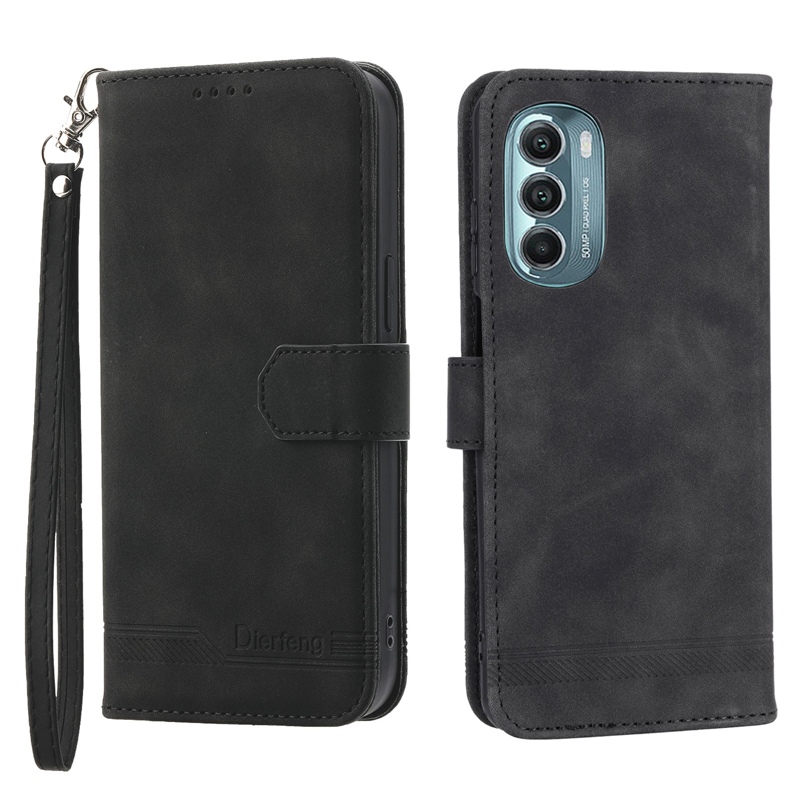 DIERFENG DF-03 Phone Stand Case for Motorola Moto G Stylus 5G (2022) Lines Imprinted PU Leather Wallet Phone Cover DIERFENG DF-03 Phone Stand Case for Motorola Moto G Stylus 5G (2022) Lines Imprinted PU Leather Wallet Phone Cover
